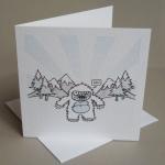 Yeti Monster Card